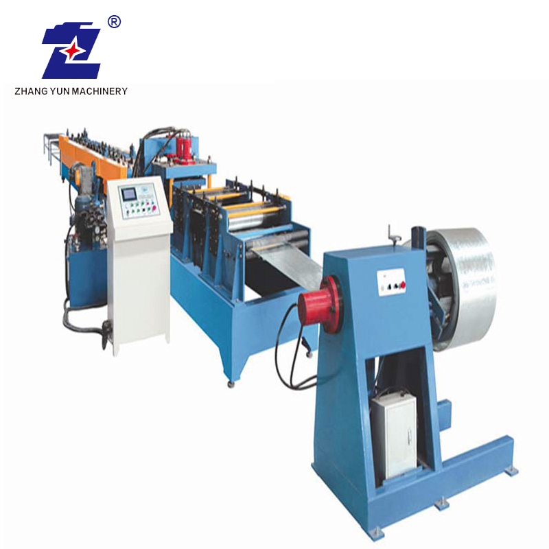 Hocheffiziente CZ-Profil-Stahl-Purline-Produktionsmaschine mit Stanzmaschine