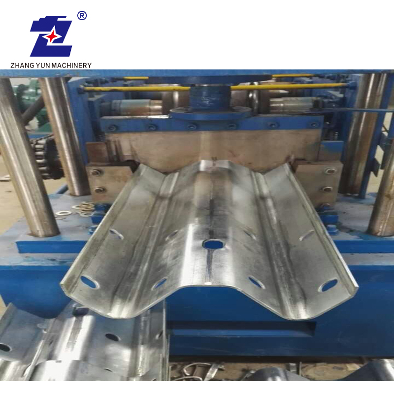 Heiße beliebte China Lieferanten Highway Guise Stahl Stahl Sicherheitsgrenze Zaun Roll Forming Maschine zum Verkauf 