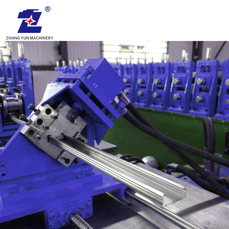 Meistverkaufte Leitertyp-Herstellungsmaschine für veränderbare Kabelrinnen mit Stanzteil