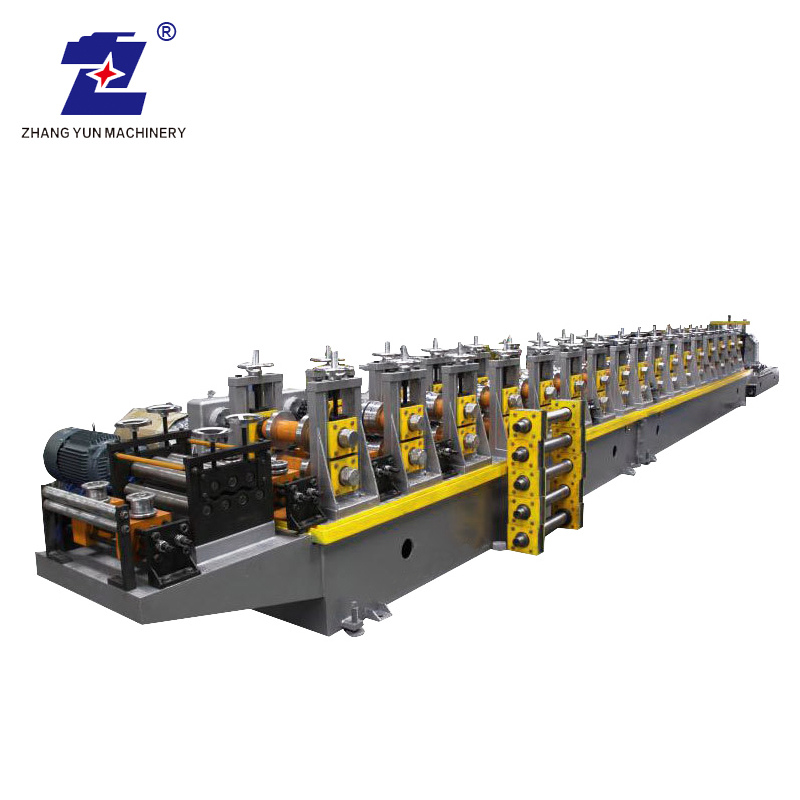 Automatische Stahlprofil-Lagerregal-Rolle, die Herstellungsmaschine für Supermarktregale bildet