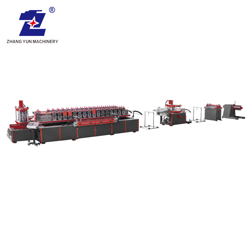 Hohe Genauigkeit TK3A TK5A neueste Stahlrahmen -Schiene -Rollmaschine für Aufzugsrahmenanleitung