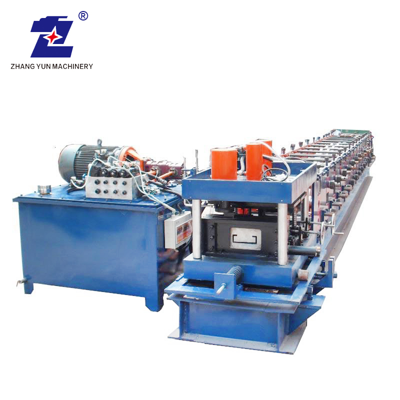 Attraktive Design Aluminium Automatische Änderung Größe C Purlin Rollformmaschinen -Maschinenstahl -Rahmenmaschine Maschine