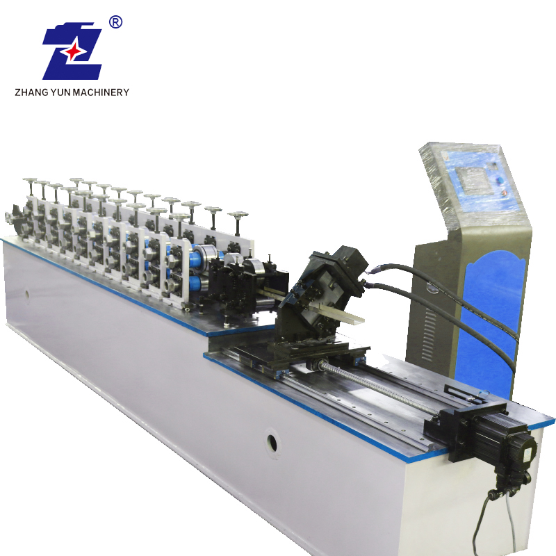 Automatische perforierte Palettenregal-Edelstahlherstellungsmaschine mit Stanzen