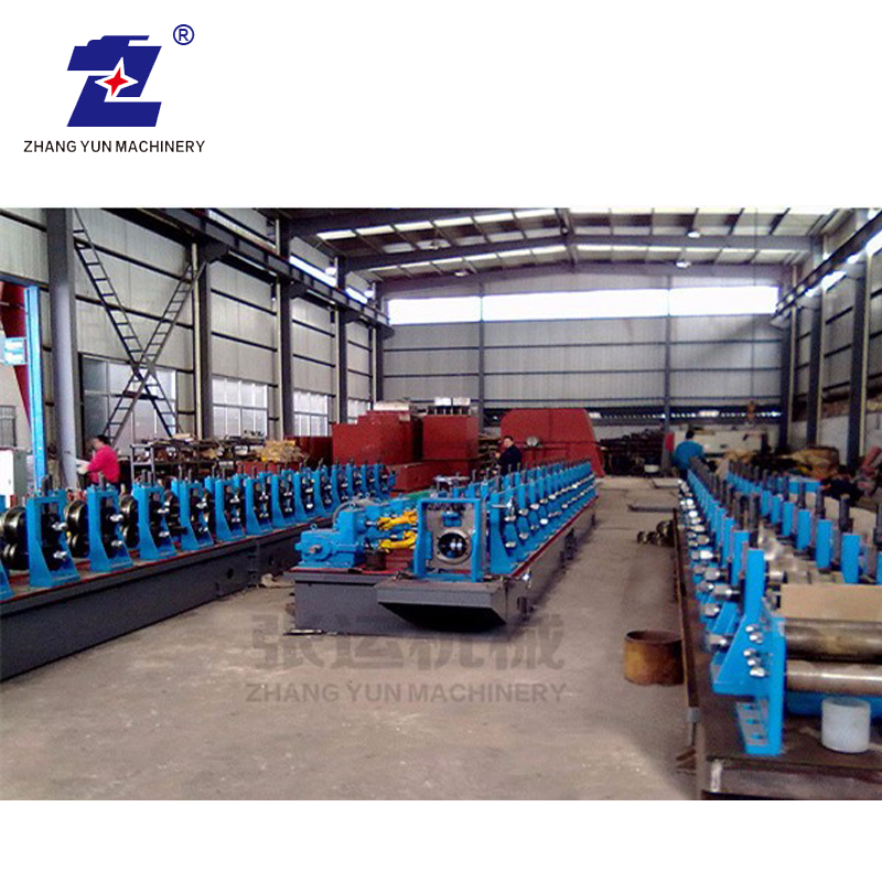 Hochwertige Produktionsmaschine für CE&ISO T-Elevator-Hohlführungsschienen zur Herstellung von Profilen aus verzinktem Stahl